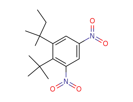 2-<i>tert</i>-butyl-1,5-dinitro-3-<i>tert</i>-pentyl-benzene