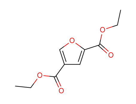 Molecular Structure of 32365-55-2 (2,4-dicarbethoxyfuran)
