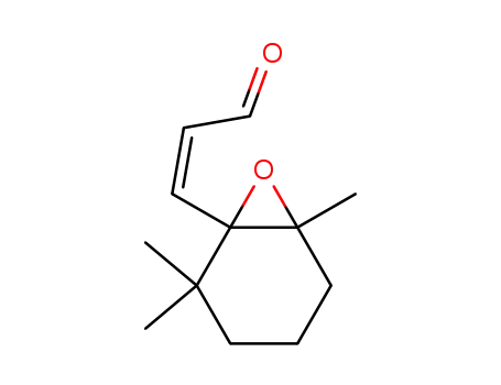 2-Propenal, 3-(2,2,6-trimethyl-7-oxabicyclo(4.1.0)hept-1-yl)-