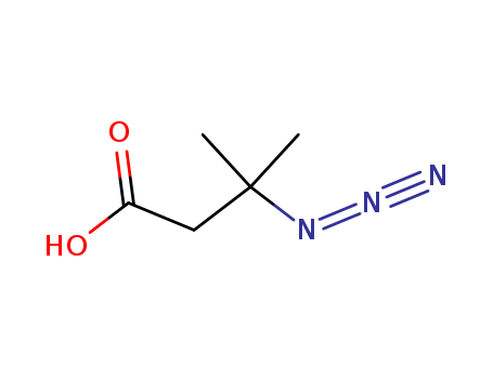 Butanoic acid, 3-azido-3-methyl-