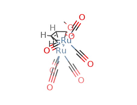 hexacarbonyl(μ-3-η1-anti-(methoxycarbonyl)-η3:η1-allyl)diruthenium(Ru-Ru)