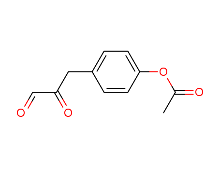 Benzenepropanal,4-(acetyloxy)-a-oxo-(56071-70-6)