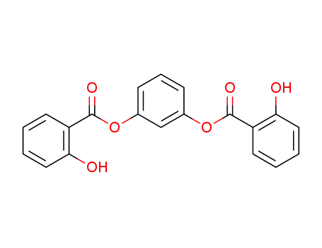 Molecular Structure of 2944-57-2 (benzene-1,3-diyl bis(2-hydroxybenzoate))