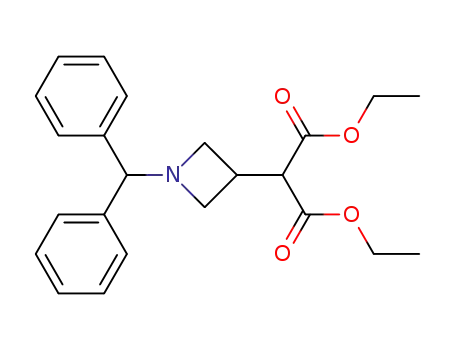 2-(1-벤즈히드릴-아제티딘-3-일)말론산 디에틸 에스테르