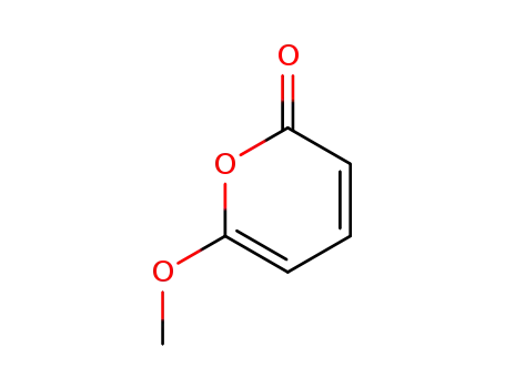 Molecular Structure of 84507-41-5 (2H-Pyran-2-one, 6-methoxy-)