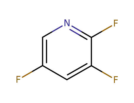 Molecular Structure of 76469-41-5 (2,3,5-Trifluoropyridine)