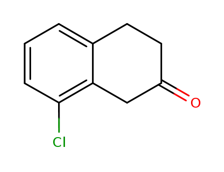 Molecular Structure of 82302-27-0 (8-Chloro-2-tetralone)