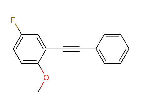 4-fluoro-1-methoxy-2-(phenylethynyl)benzene