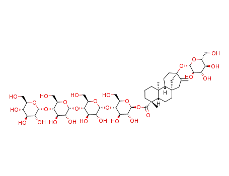 13-O-β-D-glucosyl-19-O-β-maltotetrosylsteviol