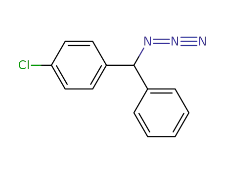 Molecular Structure of 21333-51-7 (1-(1-azido-1-phenylmethyl)-4-chlorobenzene)