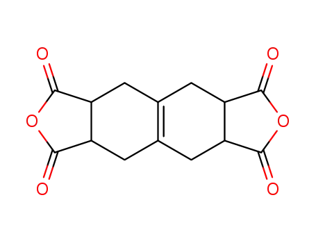 Molecular Structure of 96983-75-4 (1,2,3,4,5,6,7,8-octahydronaphthalene-2,3,6,7-tetracarboxylic acid dianhydride)