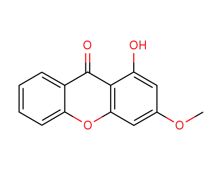 Xanthen-9-one, 1-hydroxy-3-methoxy-