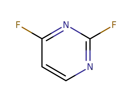 Molecular Structure of 2802-61-1 (2,4-DIFLUOROPYRIMIDINE)