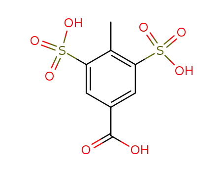 3,5-disulphonic-4-methyl-benzoic acid