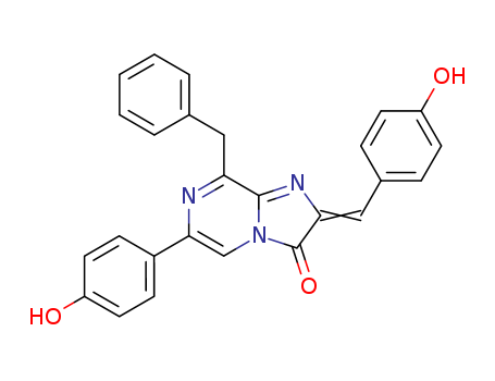 Imidazo[1,2-a]pyrazin-3(2H)-one, 6-(4-hydroxyphenyl)-2-[(4-hydroxyphenyl)methylene]-8-(phenylmethyl)-