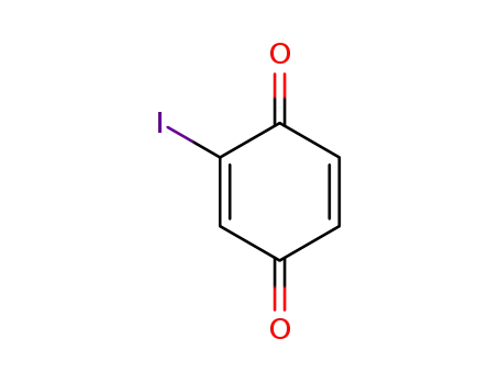 Molecular Structure of 3958-83-6 (2-Iodo-1,4-benzoquinone)