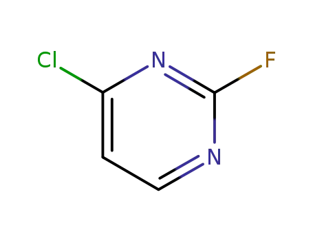 피리 미딘, 4- 클로로 -2- 플루오로 - (9CI)