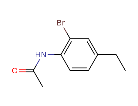 N-(2-bromo-4-ethyl-phenyl)acetamide cas  90868-93-2