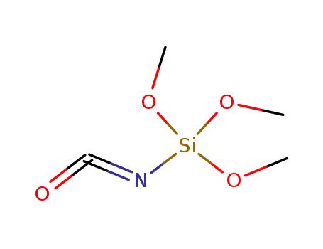 Molecular Structure of 18169-84-1 (silicon trimethoxy isocyanate)
