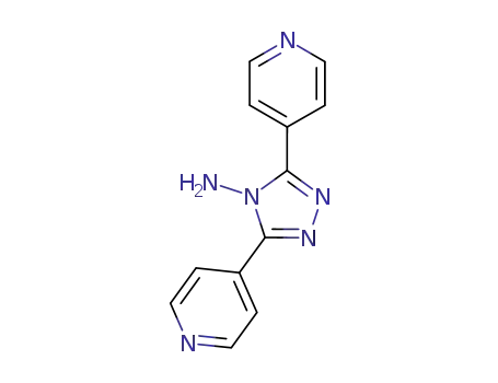 Molecular Structure of 38634-05-8 (3,5-bis(pyridin-4-yl)-4-amino-1,2,4-triazole)