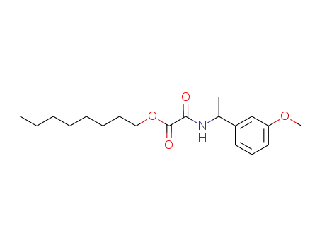 Acetic acid, [[1-(3-methoxyphenyl)ethyl]amino]oxo-, octyl ester