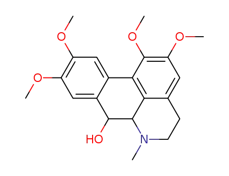 Molecular Structure of 75652-86-7 (7-hydroxyglaucine)