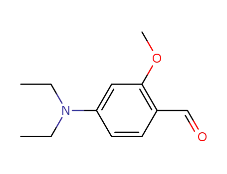 Molecular Structure of 55586-68-0 (4-DIETHYLAMINO-2-METHOXY-BENZALDEHYDE)