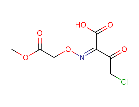 2-Methoxy carbonyl methoxyimino-4-chloro-3-oxo-butyric acid