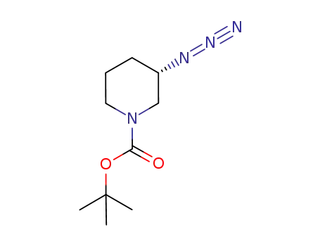 (S)-3-azido-1-N-tert-butyloxycarbonylpiperidine
