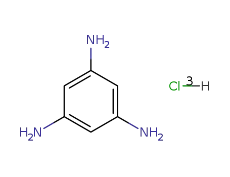 Molecular Structure of 638-09-5 (1,3,5-TRIAMINOBENZENE TRIHYDROCHLORIDE)