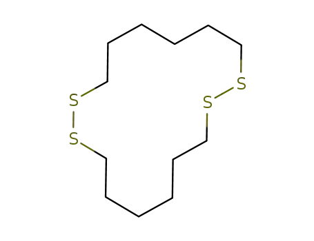 Molecular Structure of 13375-94-5 (1,2,9,10-tetrathiacyclohexadecane)