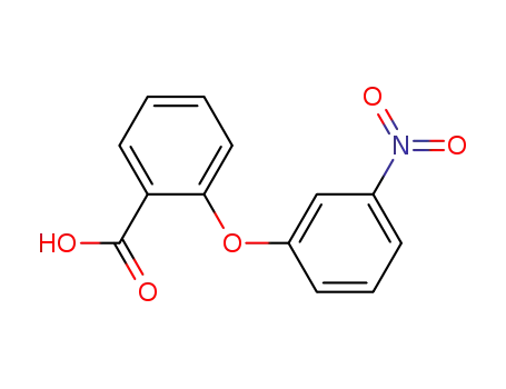 Molecular Structure of 6312-86-3 (2-(3-nitrophenoxy)Benzoic acid)
