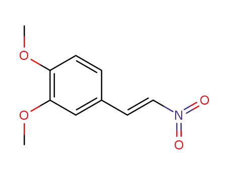 Molecular Structure of 22568-47-4 (Benzene, 1,2-dimethoxy-4-[(1E)-2-nitroethenyl]-)