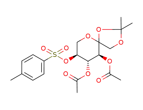 3,4-DI-O-ACETYL-1,2-O-ISOPROPYLIDENE-5-O-TOSYL-ALPHA-L-SORBOPYRANSE