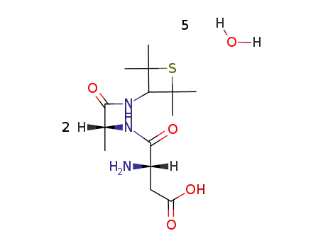 Molecular Structure of 99016-42-9 (Alitame [USAN])
