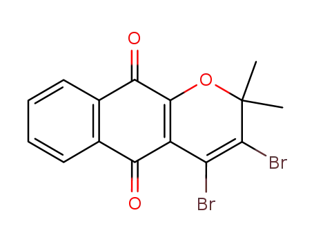 3,4-dibromodehydro-α-lapachone