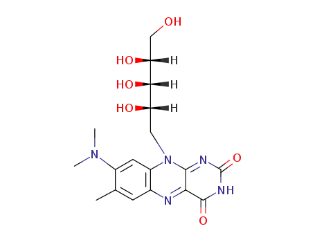 Molecular Structure of 51093-55-1 (ROSEOFLAVIN)