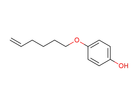 Molecular Structure of 85234-58-8 (6-(4'-Hydroxyphenoxy)-1-hexene)