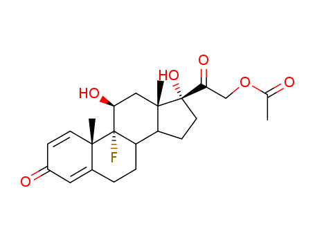 9-Fluoro-11,17,21-trihydroxypregna-1,4-diene-3,20-dione 21-acetate