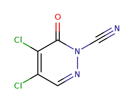 2-cyano-4,5-dichloropyridazin-3(2H)-one