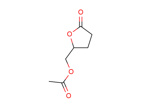 Molecular Structure of 5904-80-3 (2(3H)-Furanone, 5-[(acetyloxy)methyl]dihydro-)