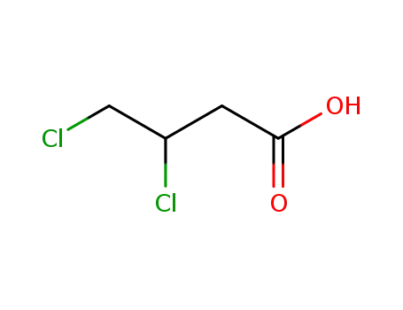 Molecular Structure of 29653-38-1 (3,4-Dichlorobutanoic acid)