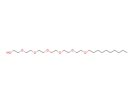 Molecular Structure of 5168-89-8 (HEXAETHYLENE GLYCOL MONODECYL ETHER)
