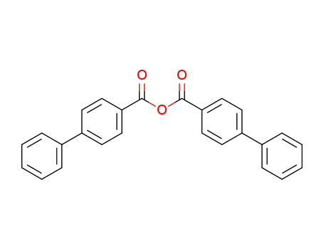Molecular Structure of 25327-57-5 ([1,1'-Biphenyl]-4-carboxylic acid, anhydride)
