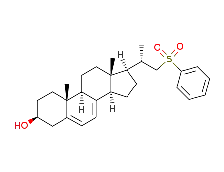 3β-hydroxy-23,24-bisnorchola-5,7-dien-22-yl phenyl sulfone
