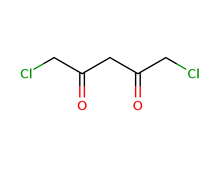 Molecular Structure of 40630-12-4 (2,4-Pentanedione,  1,5-dichloro-)