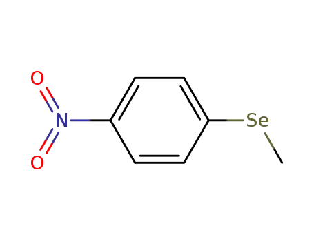 Benzene, 1-(methylseleno)-4-nitro-
