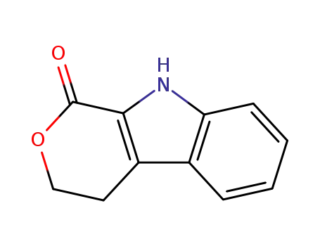 Molecular Structure of 6250-88-0 (4,9-dihydropyrano[3,4-b]indol-1(3H)-one)