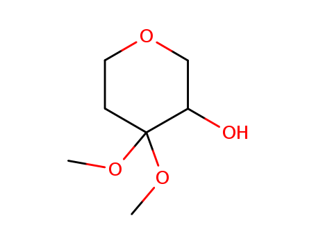 4,4-dimethoxytetrahydro-2H-pyran-3-ol CAS No.104681-92-7