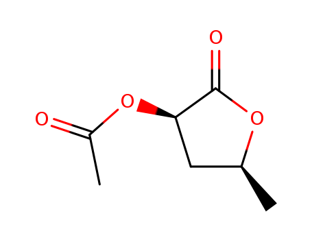 2(3H)-Furanone, 3-(acetyloxy)dihydro-5-methyl-, cis-